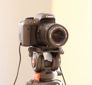 Canon DSLR camera for Ecamm Live live streaming