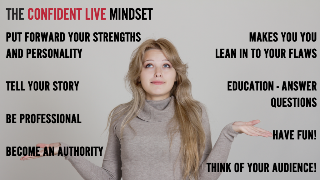 the confident live mindset