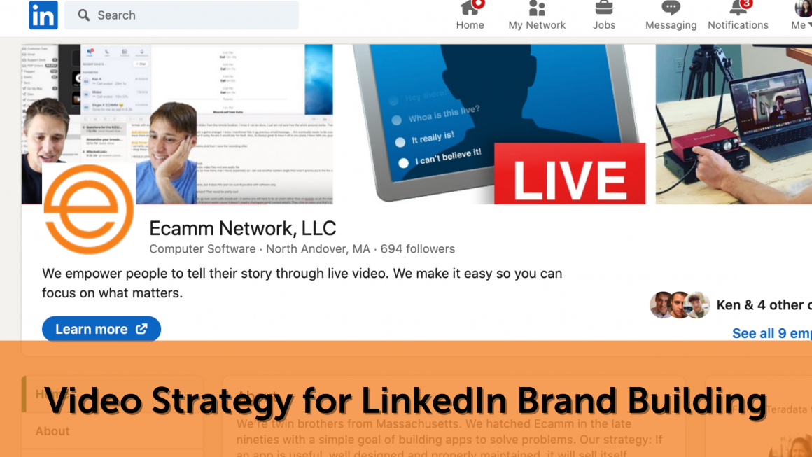 Video Strategy for LinkedIn Brand Building