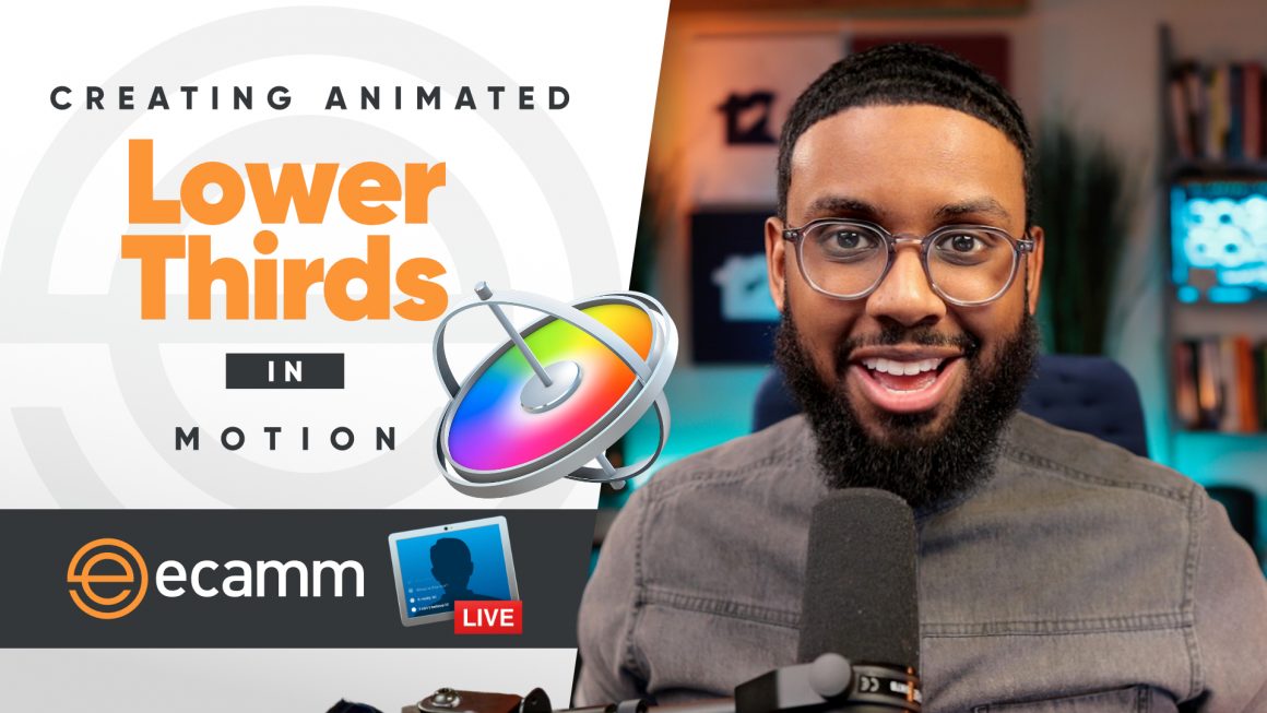 How to Create Animated Lower Thirds to use in Ecamm Live