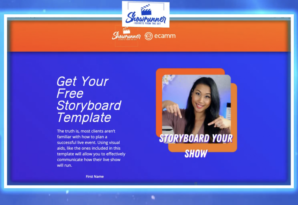 Get your free storyboard template