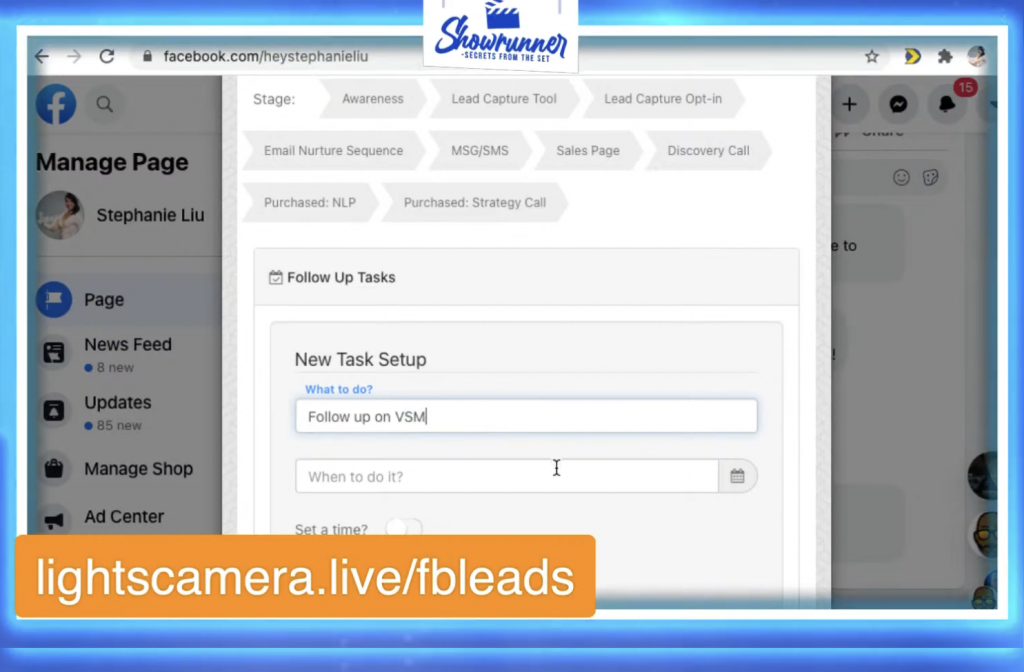 How to get Facebook leads from live video