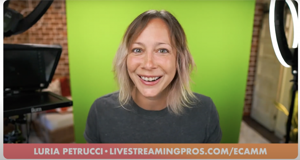 Luria from Live Streaming Pros hosts Go LIVE Now