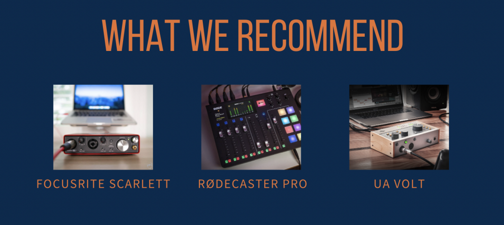 Ecamm mixer recommendations