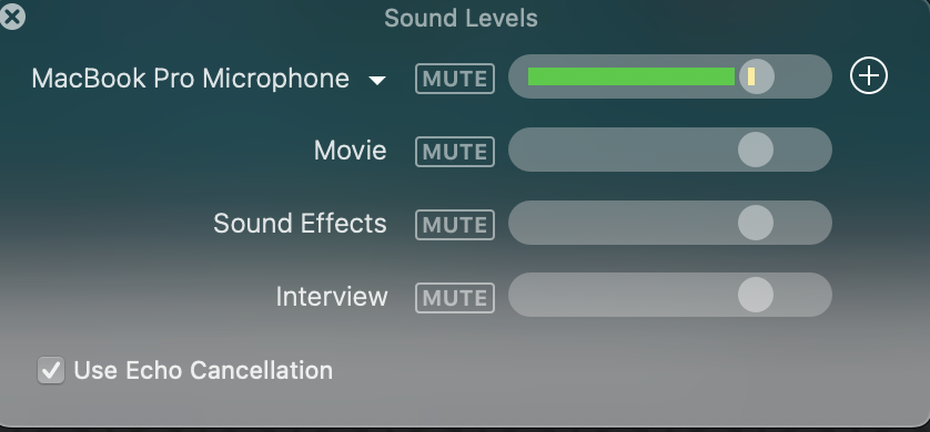 Ecamm Sound Levels Stereo Mixer