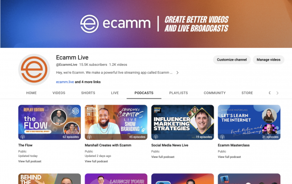 How to Start a Video Podcast – Ecamm Network Blog