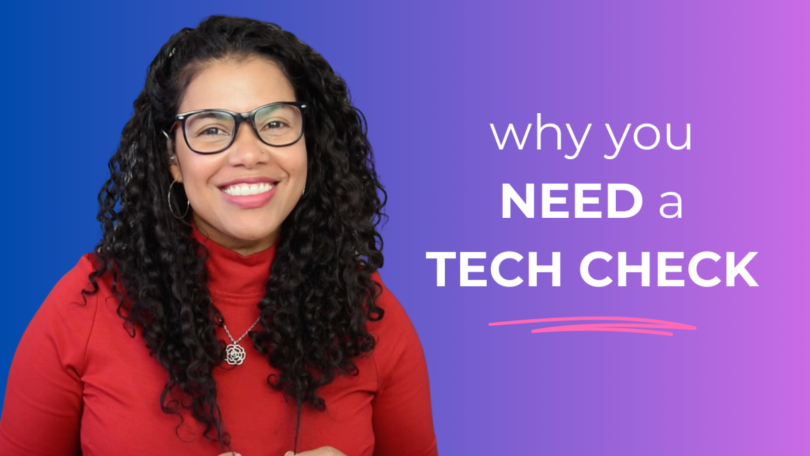 Why You NEED to do a Tech Check (Every Time)