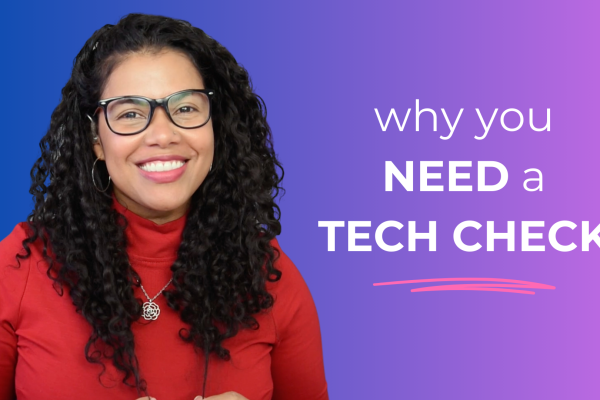 Why You NEED to do a Tech Check (Every Time)