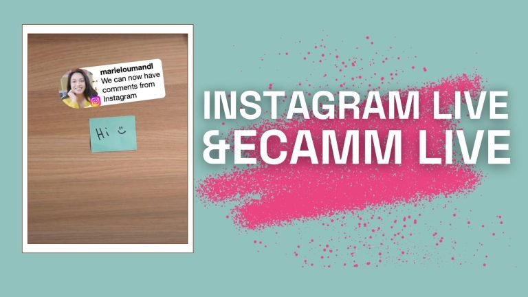 Instagram Live and Ecamm