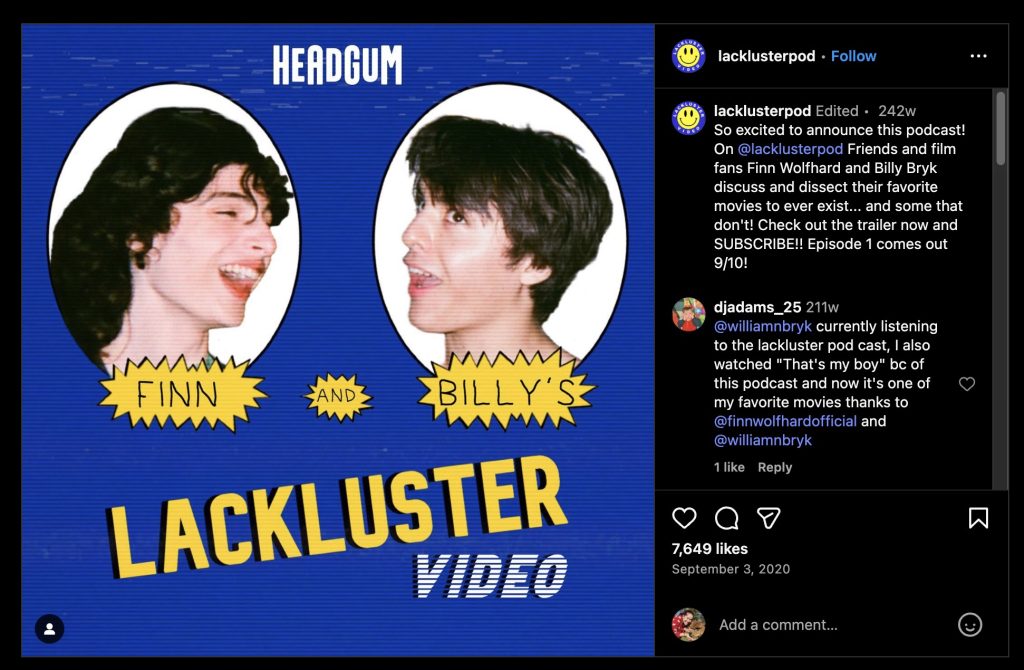 Lackluster Video Headgum