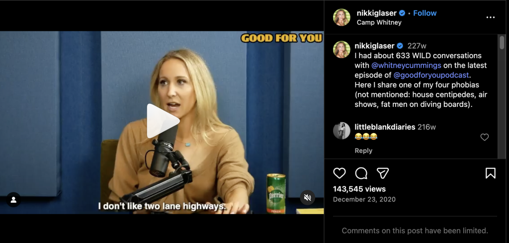 Nikki Glaser Instagram